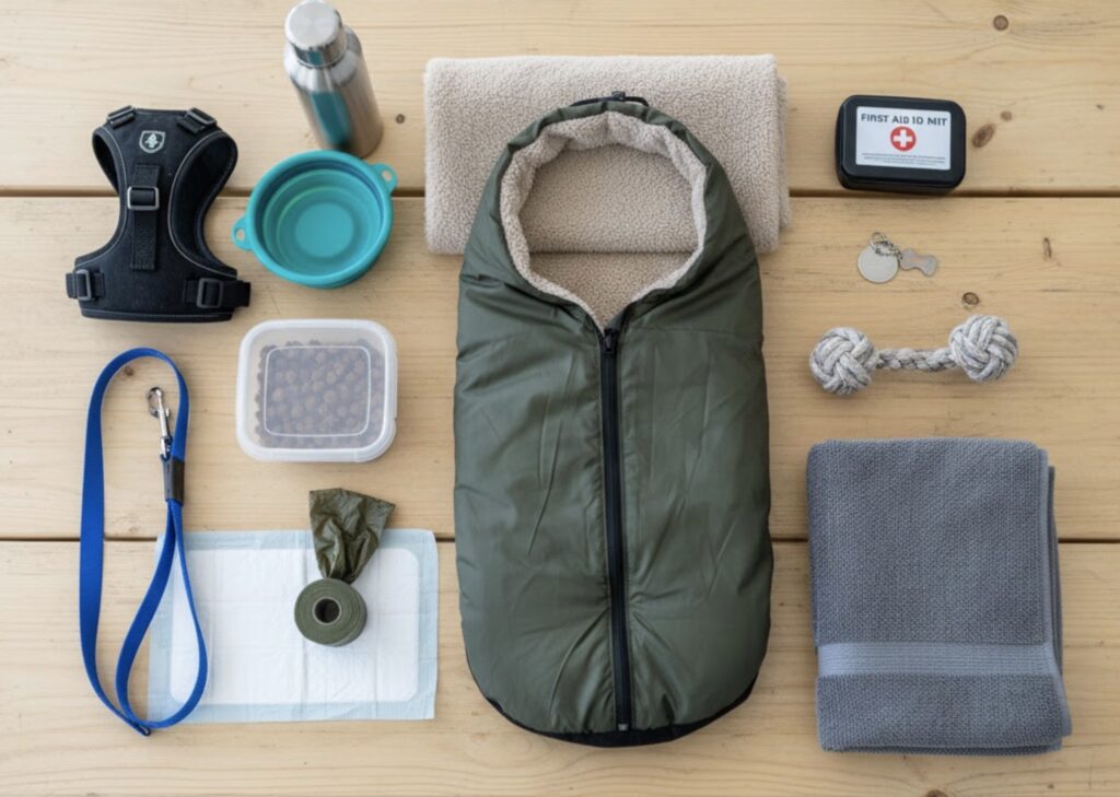 犬連れキャンプ持ち物